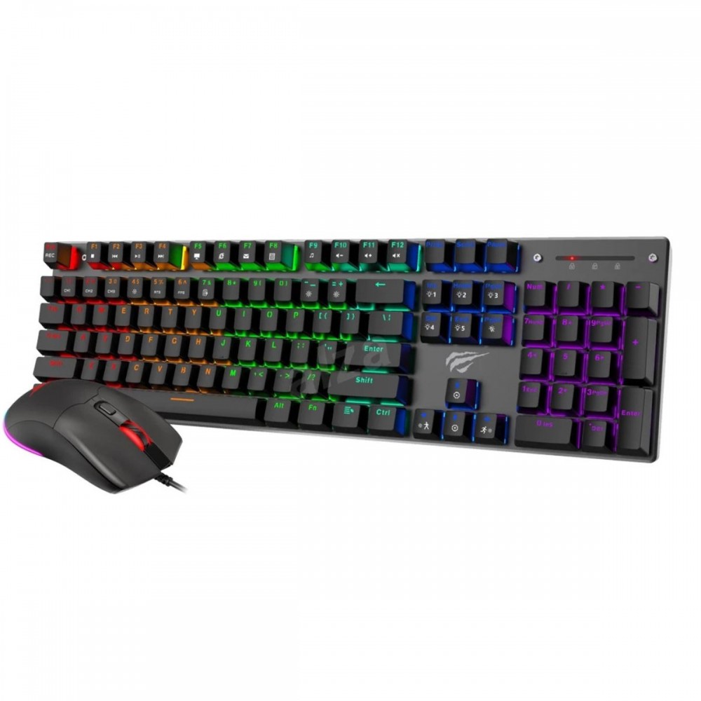 Havit KB863CM Multifunction Mechanical Gaming Combo Wired Keyboard & Mouse